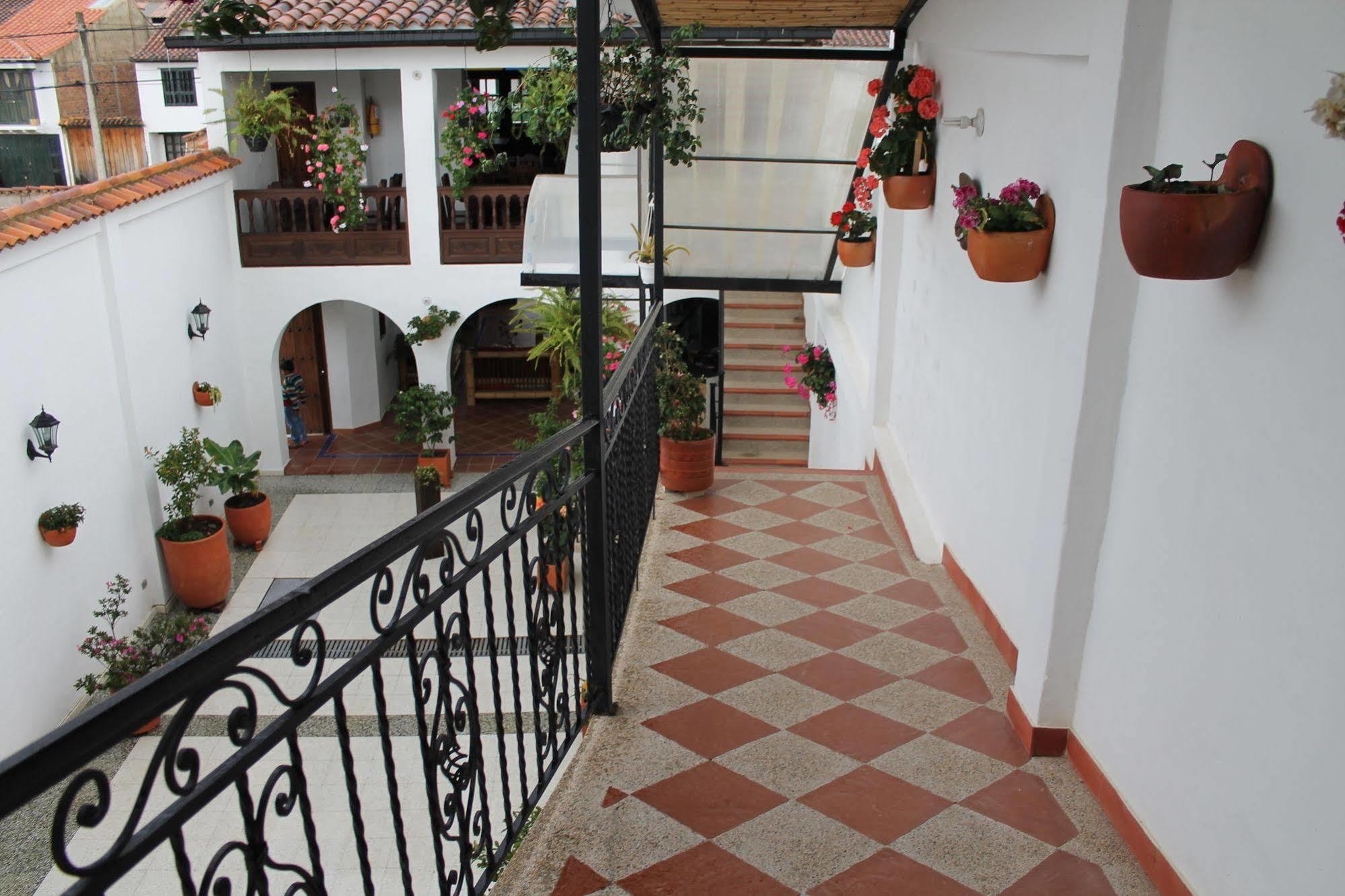 Hotel La Hormiga Villa De Leyva Exteriör bild